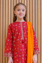 Shanzey Stitched 3 Piece Lawn Farshi Edit Suit-SHK-4426