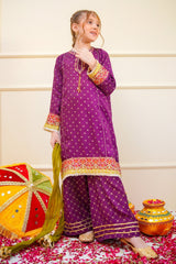Sangeet By Shanzey Stitched 3 Piece Bari Eid Edit Suit-SHK-4503