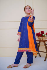 Shanzey Stitched 3 Piece Emb Cambric Edit Summer Collection'2025-SHK-4605