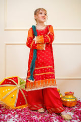 Sangeet By Shanzey Stitched 3 Piece Bari Eid Edit Suit-SHK-4505