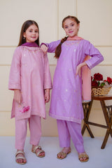 Shanzey Stitched 3 Piece Emb Cambric Edit Summer Suit-SHK-4607