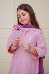 Shanzey Stitched 3 Piece Emb Cambric Edit Summer Suit-SHK-4608