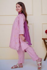 Shanzey Stitched 3 Piece Emb Cambric Edit Summer Suit-SHK-4608