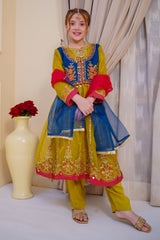 Eid Ki Tayyari By Shanzey Stitched 3 Piece Luxury Formals Suit-SHK-5002