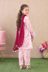 Muskurahatain By Shanzey Stitched 3 Piece Kids Lawn Suit-SHK-6401
