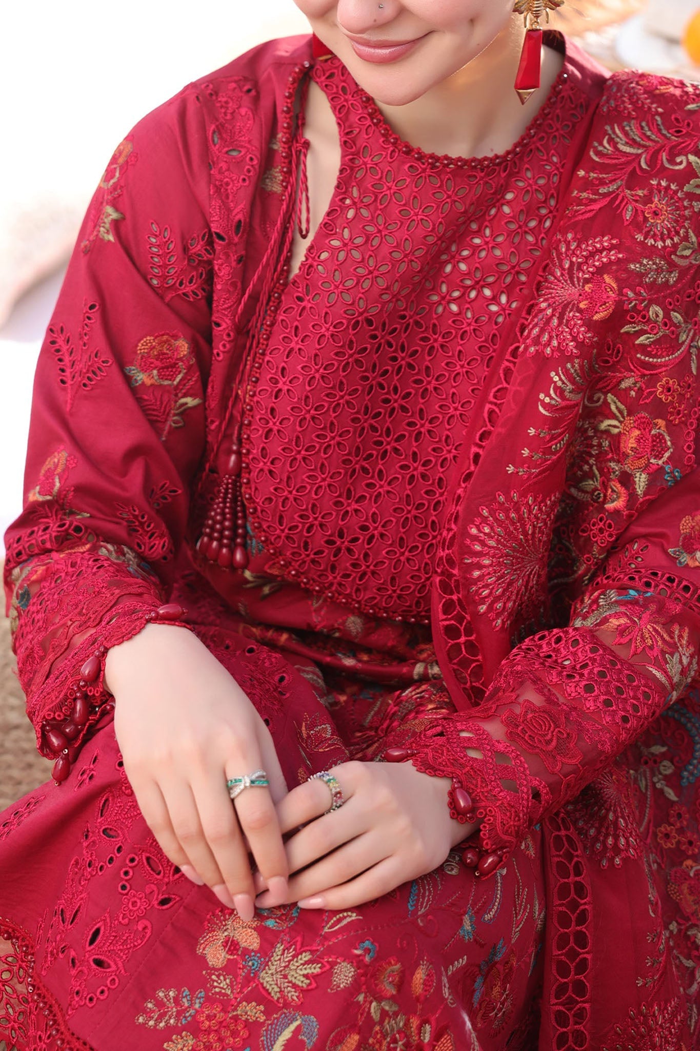 Hania By Imrozia Unstitched 3 Piece Luxury Lawn Collection-SL-82-Iswah