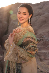 Hania By Imrozia Unstitched 3 Piece Luxury Lawn Collection-SL-83-Ayzal