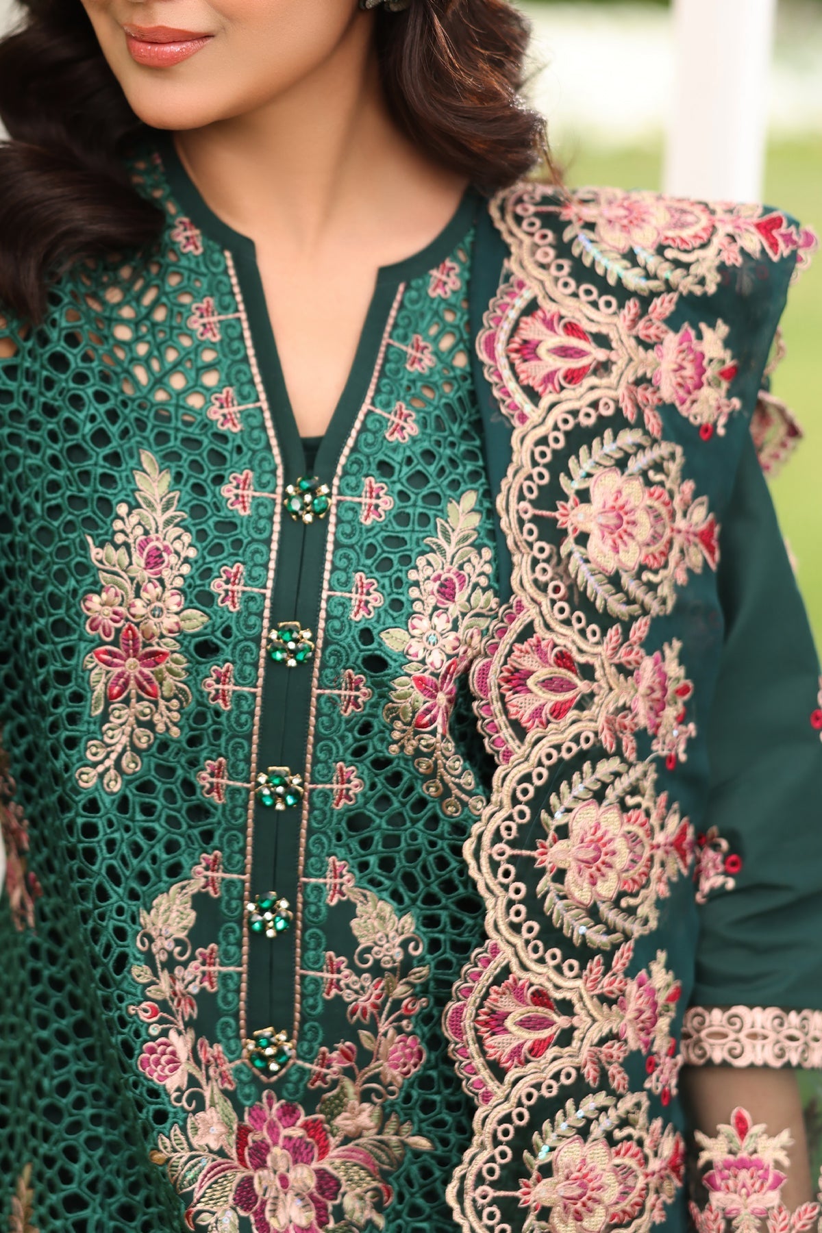 Hayam By Imrozia Serene Unstitched 3 Piece Luxury Eid Lawn Collection'2025-SL 89 AMAL