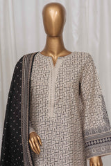 Bin Saeed Stitched 3 Piece Exclusive Printed Lawn Vol-04 Collection-SM-1363-Skin