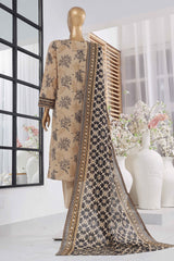 Bin Saeed Stitched 3 Piece Exclusive Printed Lawn Vol-05 Collection-SM-1386-Skin