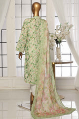 Bin Saeed Stitched 3 Piece Exclusive Printed Lawn Vol-03 Collection-SM-1516-Pista