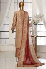 Bin Saeed Stitched 3 Piece Exclusive Printed Lawn Vol-03 Collection-SM-1520-Skin