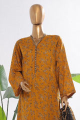 Bin Saeed Stitched 3 Piece Exclusive Printed Lawn Vol-03 Suit-SM-1840-Yellow