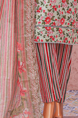 Bin Saeed Stitched 3 Piece Exclusive Printed Lawn Vol-05 Suit-SM-1926-Pista