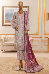 Bin Saeed Stitched 3 Piece Exclusive Chikankari Vol-07 Suit-SM-2291-Skin