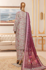 Bin Saeed Stitched 3 Piece Exclusive Chikankari Vol-07 Suit-SM-2291-Skin