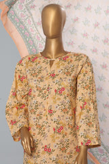 Bin Saeed Stitched 3 Piece Exclusive Printed Lawn Vol-08 Suit-SMK-1173-Skin