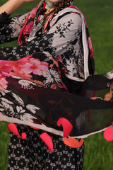 Signature Prints By Charizma Unstitched 3 Piece Spring Summer Lawn Vol-01 Suit-SP-05