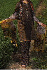 Signature Prints By Charizma Unstitched 3 Piece Spring Summer Lawn Vol-01 Suit-SP-07