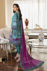 Signature Prints by Nureh Unstitched 3 Piece Khaddar Suit-SP-29