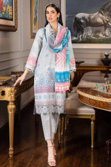 Signature Prints by Nureh Unstitched 3 Piece Khaddar Suit-SP-31