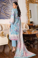 Signature Prints by Nureh Unstitched 3 Piece Khaddar Suit-SP-33