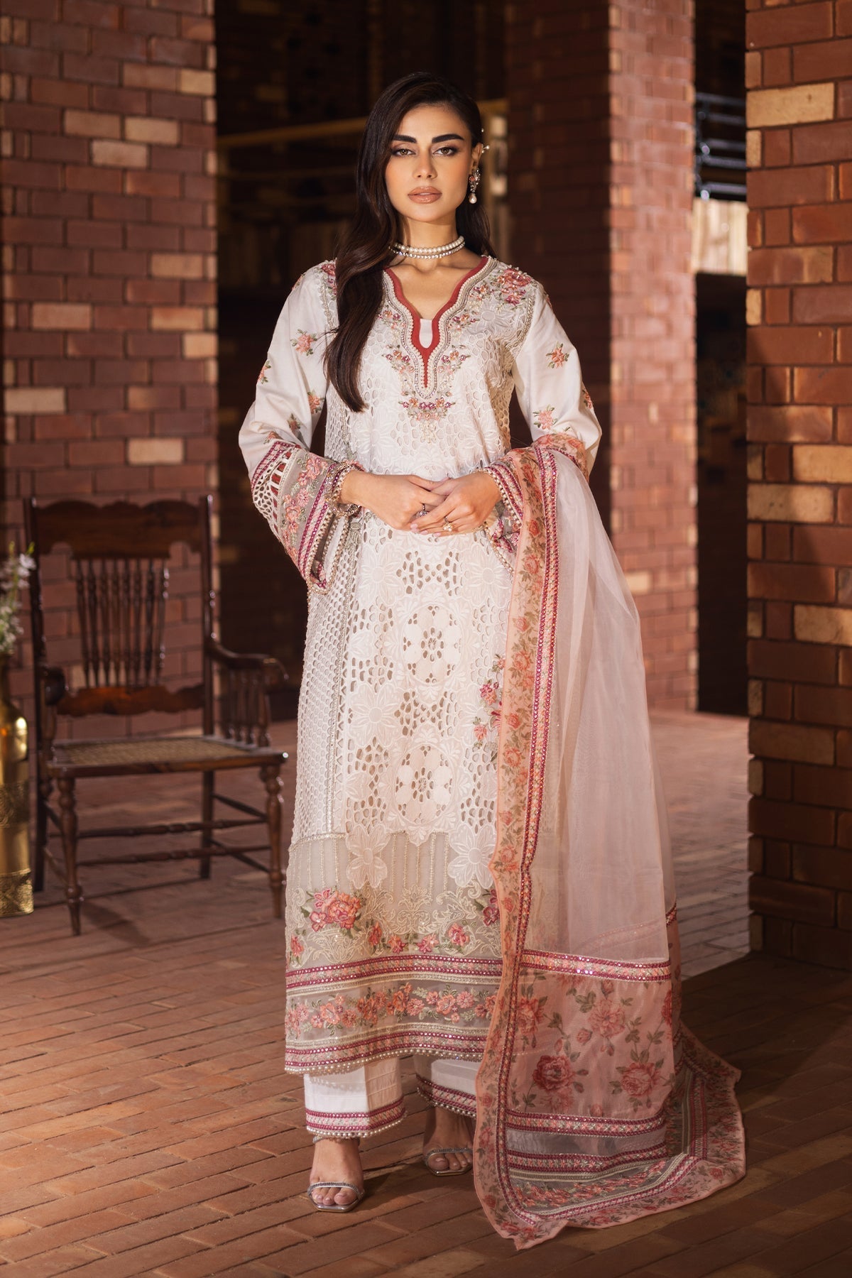 Imrozia Serene Stitched 3 Piece Luxury Summer Collection'2025-SP-51 MEHZA