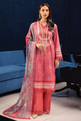 Signature Prints by Nureh Unstitched 3 Piece Printed Lawn Suit-SP-57
