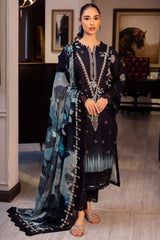 Signature Prints by Nureh Unstitched 3 Piece Printed Lawn Suit-SP-58