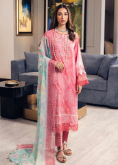 Signature Prints by Nureh Unstitched 3 Piece Lawn Suit-SP-59