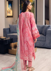Signature Prints by Nureh Unstitched 3 Piece Lawn Suit-SP-59