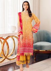 Signature Prints by Nureh Unstitched 3 Piece Lawn Suit-SP-62