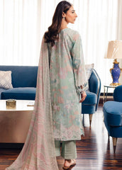 Signature Prints by Nureh Unstitched 3 Piece Lawn Suit-SP-63