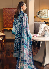 Signature Prints by Nureh Unstitched 3 Piece Lawn Suit-SP-64