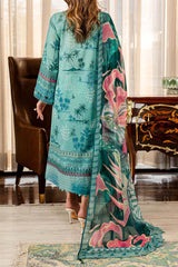 Signature Prints by Nureh Unstitched 3 Piece Printed Lawn Suit-SP-90