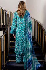 Signature Prints by Nureh Unstitched 3 Piece Printed Lawn Suit-SP-92