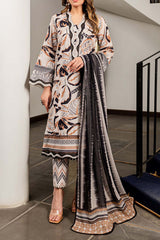 Signature Prints by Nureh Unstitched 3 Piece Printed Lawn Suit-SP-93