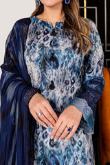 Signature Prints by Nureh Unstitched 3 Piece Printed Lawn Suit-SP-94
