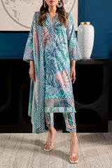 Signature Prints by Nureh Unstitched 3 Piece Printed Lawn Suit-SP-96
