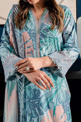 Signature Prints by Nureh Unstitched 3 Piece Printed Lawn Suit-SP-96