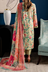 Signature Prints by Nureh Unstitched 3 Piece Printed Lawn Suit-SP-97
