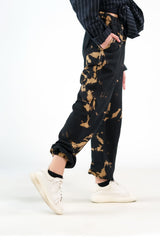 Sprinkles Stitched 1 Piece Summer Bottoms Women Collection'2025-Jewel Tie Die Wide Leg Pant