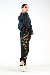 Sprinkles Stitched 1 Piece Summer Bottoms Women Collection'2025-Jewel Tie Die Wide Leg Pant