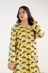 Sprinkles Stitched 2 Piece Summer Co Ord Sets Women Collection'2025-Radiant Plum - Cambric