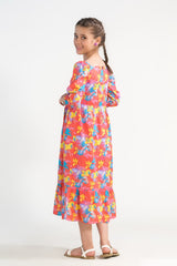Sprinkles Stitched 1 Piece Summer Shirts Kids Collection'2025-Giraffiti - Cambric