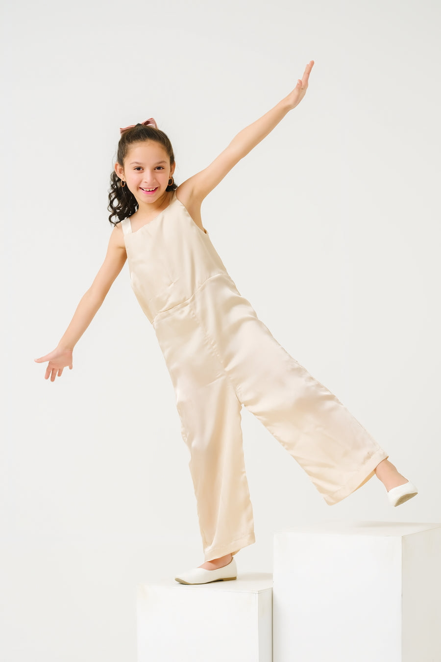 Sprinkles Stitched 2 Piece Formals Jumpsuit Kids Collection'2025-Chic Sparkle Ensemble Jumpsuit with Bolero Jacket