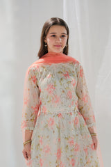 Sprinkles Stitched 3 Piece Formals Festive Kids Collection'2025-Floral Cascade -  3pc