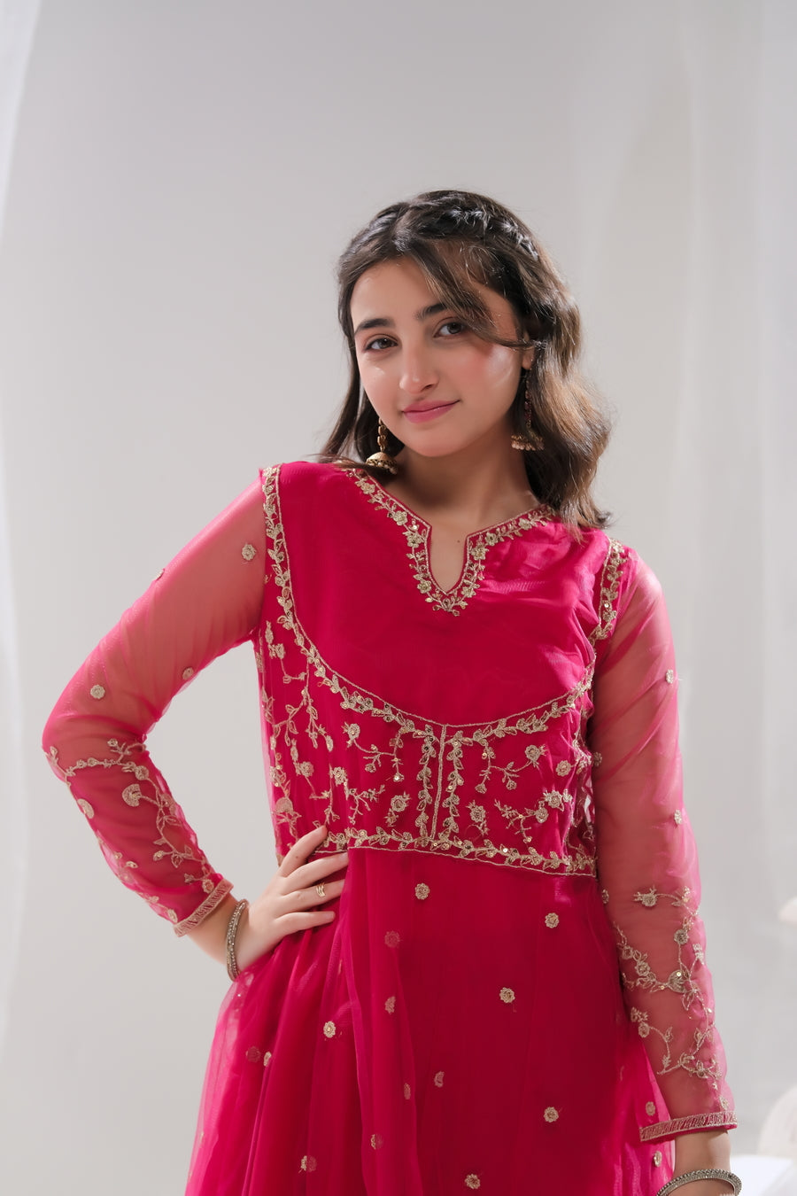 Sprinkles Stitched 2 Piece Formals Festive Kids Collection'2025-Suhana - 2pcs Embroidered Peshwas