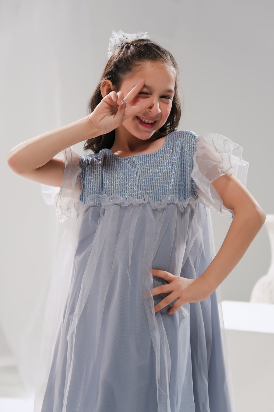 Sprinkles Stitched 1 Piece Formals Festive Kids Collection'2025-Crystal Belle