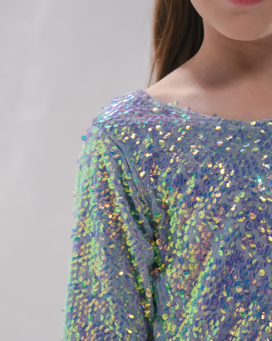 Sprinkles Stitched 1 Piece Formals Festive Kids Collection'2025-Elsa